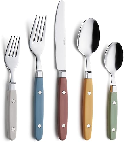 Ginkgo International Fleur De Lis 4-Piece Stainless Steel Hostess Serving Set: Lis Serving Spoons