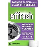 Affresh Garbage Disposal Cleaner, Helps Power Away Odor Causing Bacteria, Debris &amp; Grime in Grind Chamber, Impeller &amp; Drain Pipe, 12 Tablets, 1 Year Supply