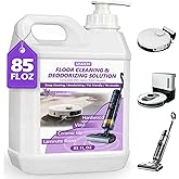 Floor Cleaning Solution- 85 FL OZ-Floor Cleaner for Mopping with Tineco,Deep Cleaning &amp;Deodorizing for Roborock,Compatible with Saros Series,S8/S7 Series,Q Revo/Q Series,iFLOOR Series Wet Dry Vacuum