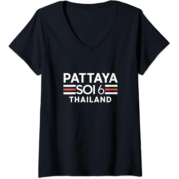 SDVN Pattaya Thailand Travel Lover T-Shirt - Unisex Graphic Tee, Black, 2XL