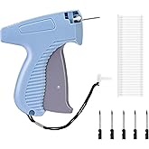 Tagging Gun for Clothing, Standard Retail Price Tag Attacher Gun Kit for Clothes Labeler with 6 Needles & 1000pcs 1" Barbs Fasteners & Organizer Bag for Store Warehouse Consignment Yard Sale