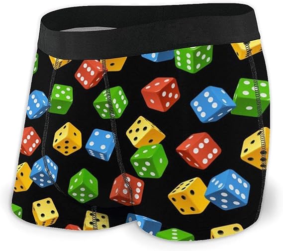 DSGF Colorful Dice Mens Underwear Comfort Boxer Brief Amazon.co.uk