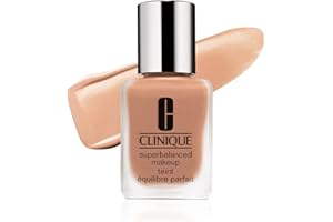 Clinique Superbalanced Oil Free Liquid Foundation Makeup For Dry to Oily Skin Types | Hydrating + Moisturizing | Moderate Coverage + Natural Finish