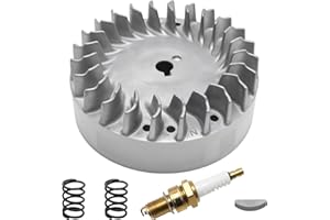 Vkinman Aluminum Flywheel Kit, Replacement for Coleman CT200U BT200X, Replacement for Non-Hemi Predator 212cc 224cc 208cc 196