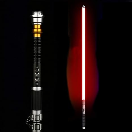 Amazon Co Jp ライトセーバー光るおもちゃ取り外し可能なおもちゃ色を変える金属ハンドルコスプレライトセーバーおもちゃ ホーム キッチン