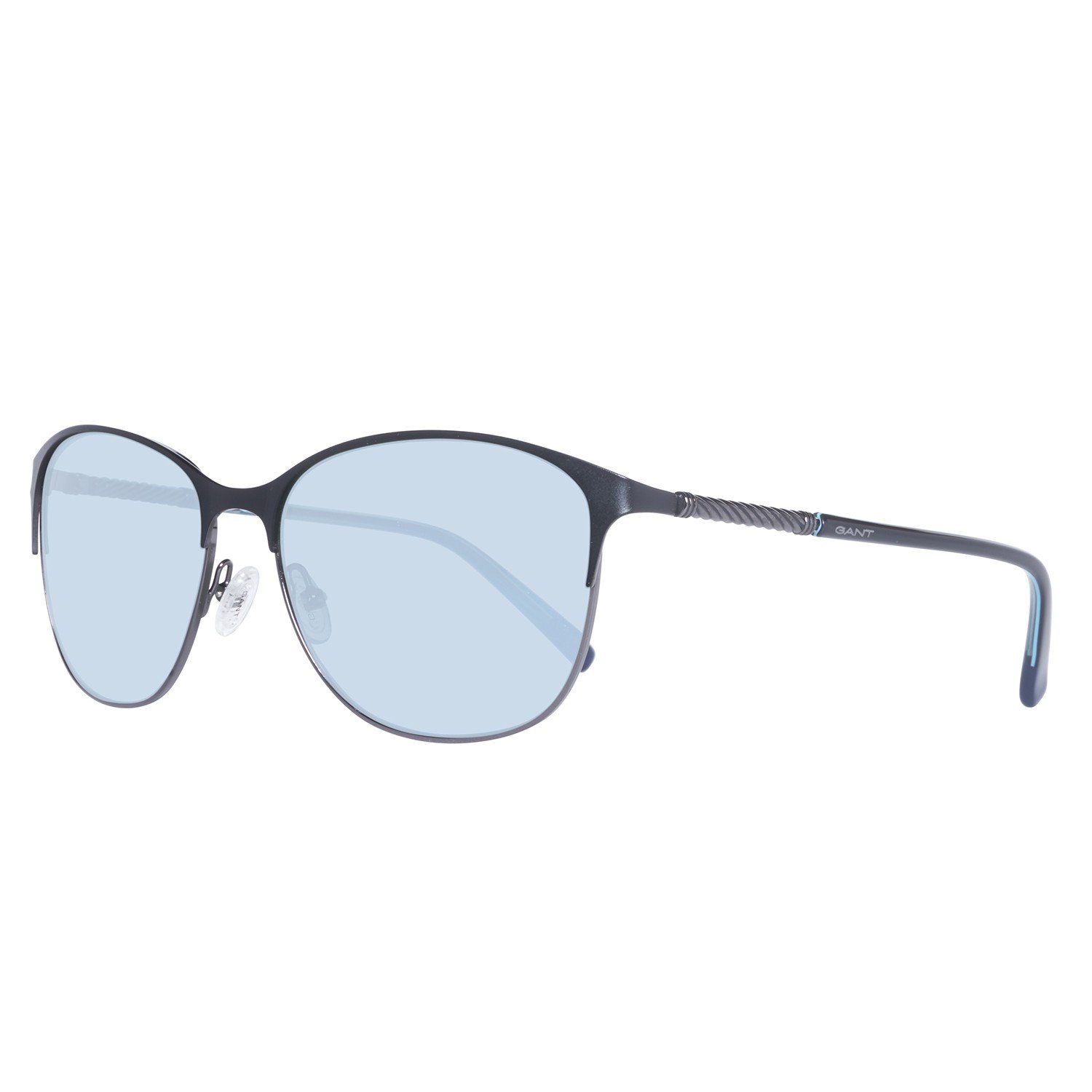 Gant Women’s Sonnenbrille GA8051 5702X Sunglasses, Silver (Gunmetal), 57
