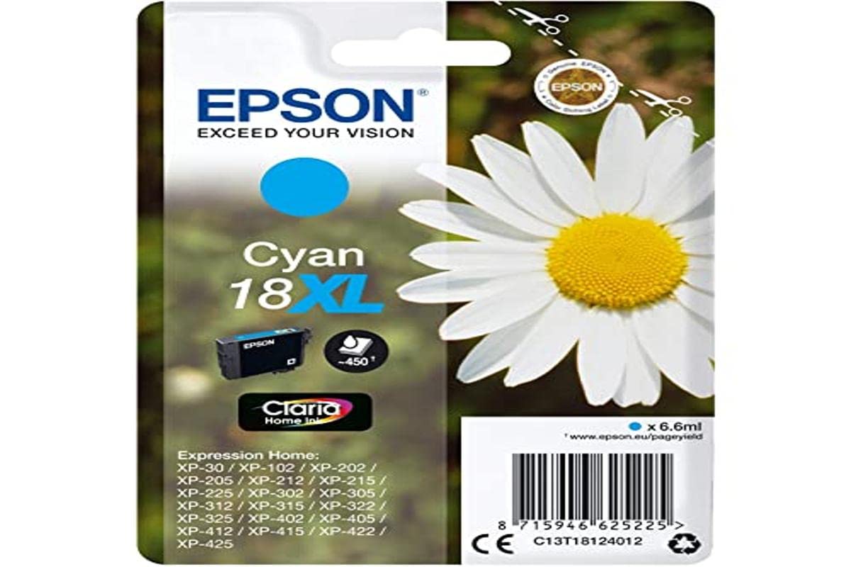EPSON Daisy Ink Cartridge for Expression Home Serie Series - Cyan, Standard
