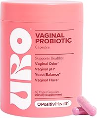 O Positiv URO Vaginal Probiotics for Women pH Balance with Prebiotics & Lactobacillus Probiotic Blend - Vaginal Health Supple