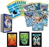 30 Assorted Pokemon Card Pack Lot - All Water Type Pokemon! With Random Ultra Rare! Includes 3 Custom Golden Groundhog Token Counters!