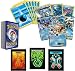 30 Assorted Pokemon Card Pack Lot - All Water Type Pokemon! With Random Ultra Rare! Includes 3 Custom Golden Groundhog Token Counters!