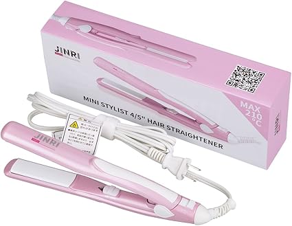 Amazon Jinri ヘアアイロン ストレートカールアイロン海外対応 マイナスイオン 両用 前髪アイロン サイズ A Jinri ヘアアイロン