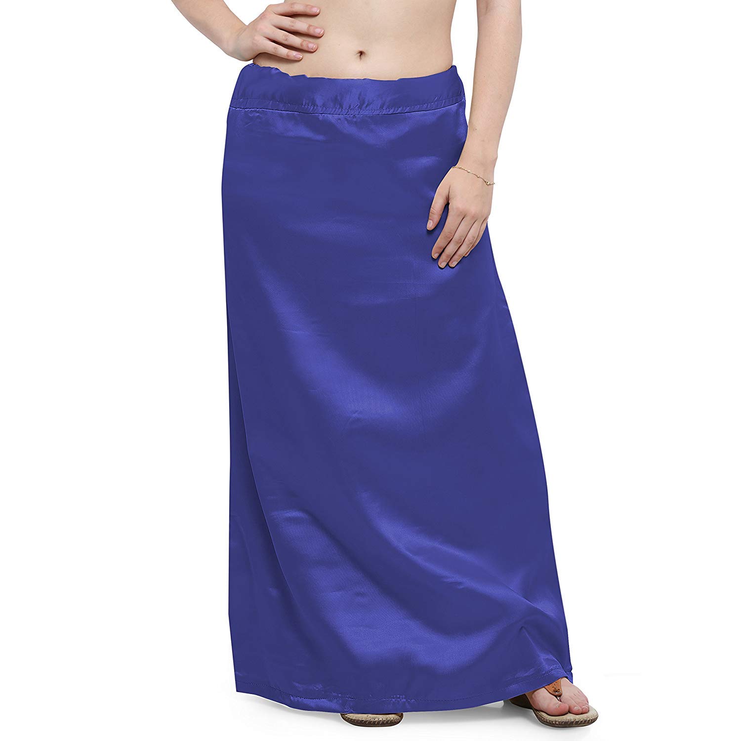 classic wear satin petticoat saree underskirt womens free size