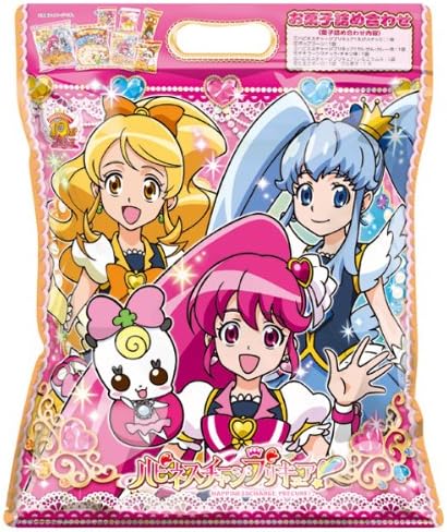 Amazon Hcプリキュアお菓子袋 菓子7種入 ハート 駄菓子 通販