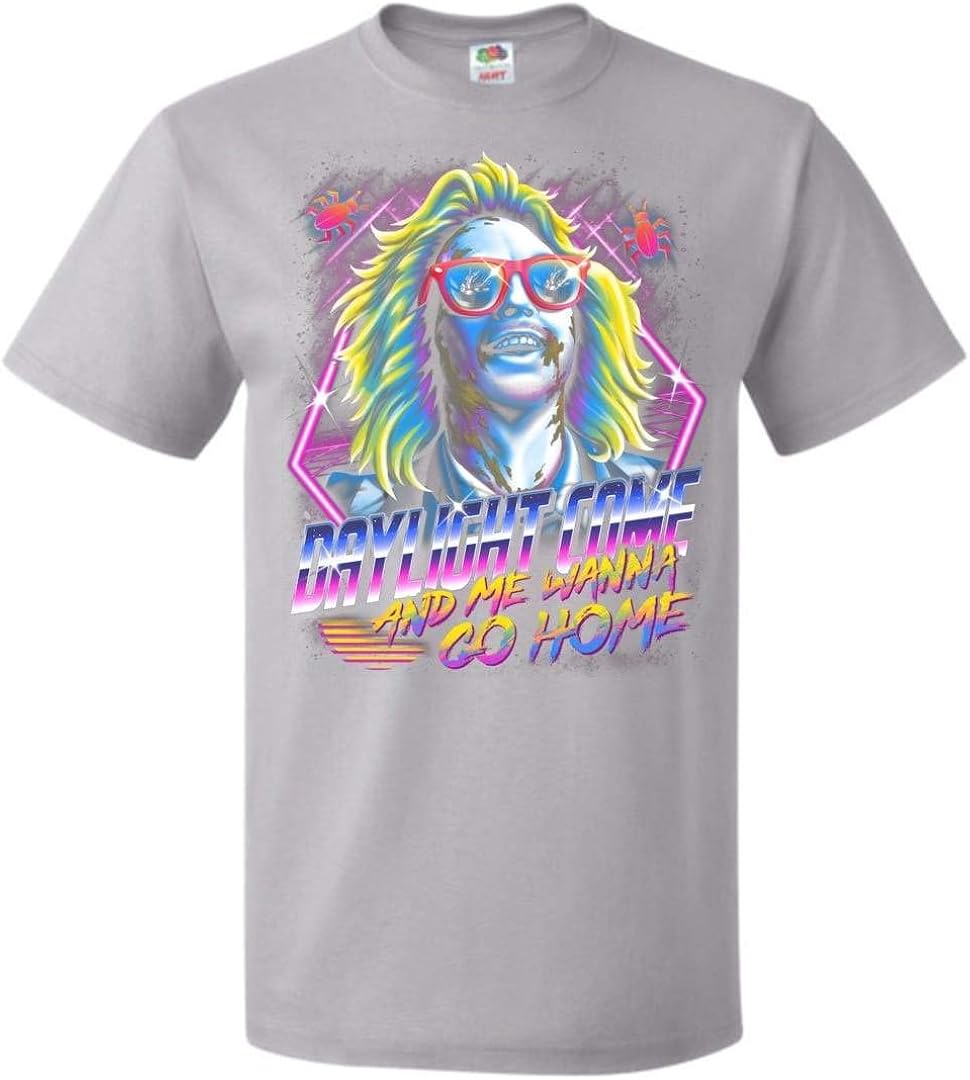 Beetlejuice 80s Nostalgia Unisex T-Shirt Adult Pop Culture Graphic Tee Nerdy Geeky Apparel