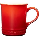 Le Creuset Stoneware Set of 4 Mugs, 14 oz. each, Cerise