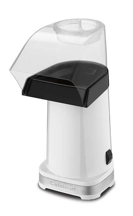 Cuisinart CPM-100W EasyPop Hot Air Popcorn Maker, White (Certified Refurbished)