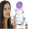 Lyte Wireless Duo LED Light Therapy Red & Blue Light Therapy Wand for Face Includes Hyaluronic Serum w/Automatic Sensor Wrinkle Reduction Facial Handheld Tool