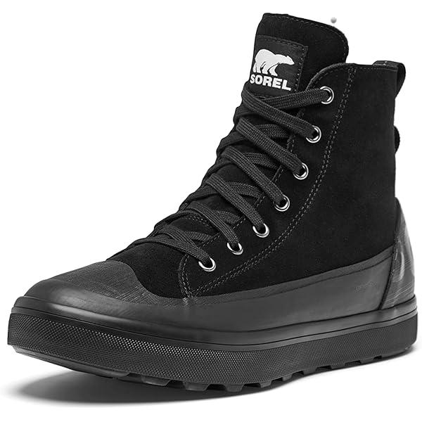 Amazon.com | Sorel Men's Ankle Boots Slippers, Black, 45