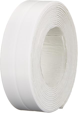 Con P Abdichtband Pvc Frei Dauerhafte Abdichtung Von Badewannen Waschbecken Und Duschen Ohne Silikon 28 Mm X 3 2 M 1 Stuck Sa131 Amazon De Baumarkt