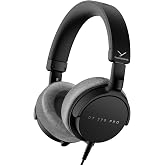 beyerdynamic DT 270 Pro Closed-Back Wired Studio Headphones, Black | Home recording and podcast monitoring at a starter price, zero-latency tracking, soft ear pads, lightweight fit, 3m cable