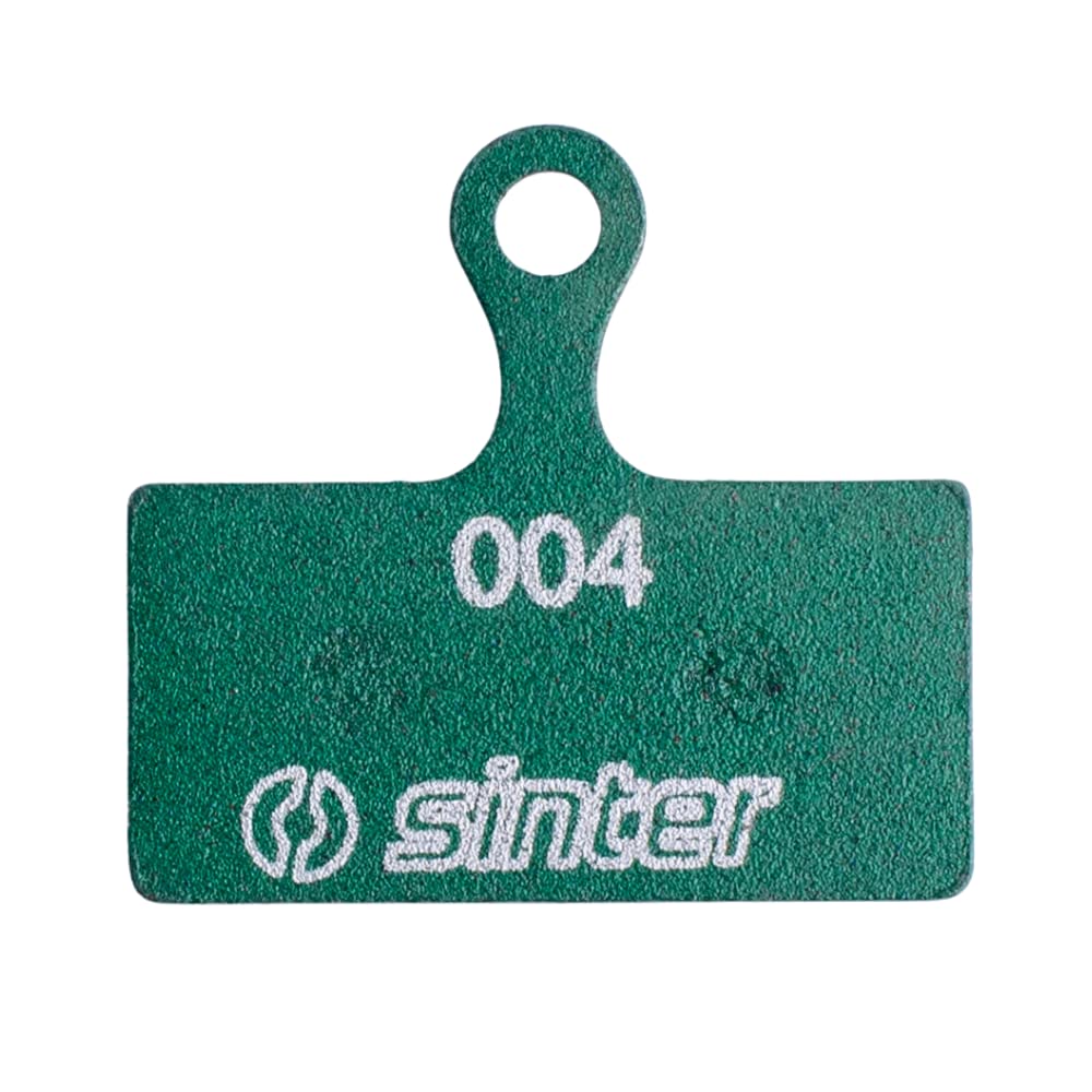 Sinter Disc Brake Pads - 004 Shimano G S2032 - Single Pair Metal Can Carded 2022: Green One Size