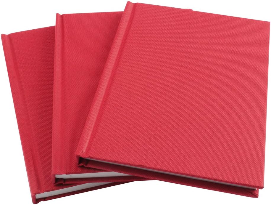 White Box A6 Ruled Feint Manuscript Book (Pack of 10)