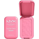 NYX Professional Makeup Buttermelt Blush, Buttery Soft Powder Blush, Up to 12 H Wear, Fade & Transfer Resistant, With Mango,