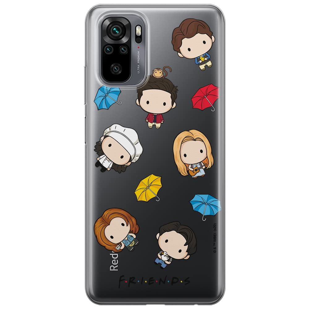ERT GROUP mobile phone case for Xiaomi REDMI NOTE 10/ 10S original and officially Licensed Friends pattern 013 optimally adapted to the shape of the mobile phone, partially transparent
