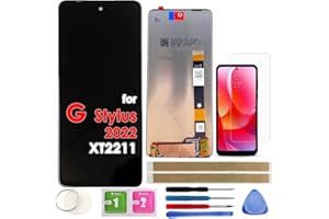 FONTECHO LCD Screen Replacement Touch Display Digitizer Assembly for Motorola Moto G Stylus 2022 XT2211 XT2211-1 XT2211DL 6.8" (Not Fit G Stylus 2020/2021)