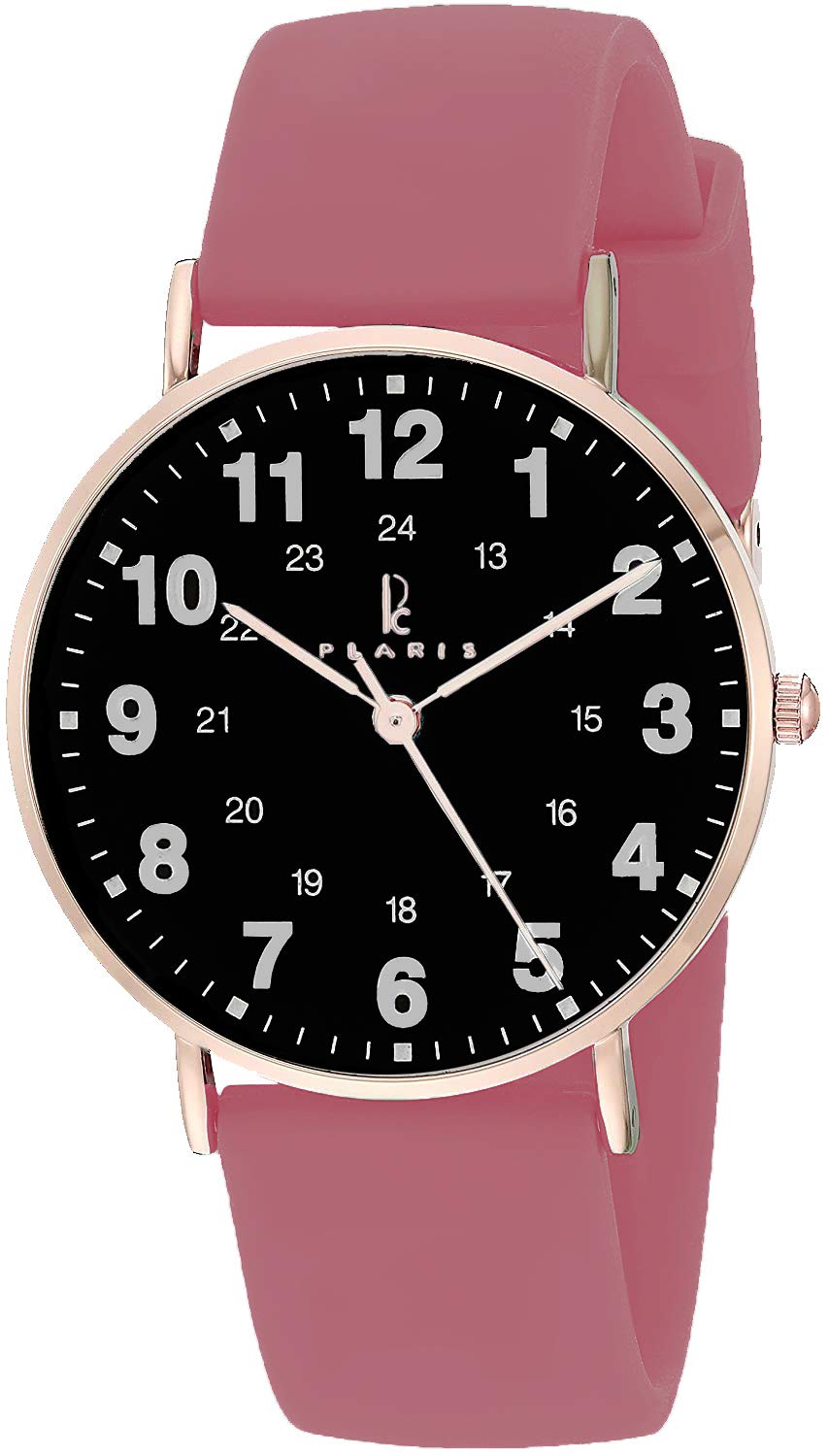 Plaris Nurse Watch for Medical Professionals,Nurses,Doctors,Students with Easy to Read Dial, Military Time, Second Hand and More Colors to Match Your Scrubs