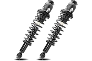 TRIBLE SIX Rear Pair Complete Struts Shocks Assembly w/Coil Spring Replacement for 2003-2008 Toyota Corolla Matrix Pontiac Vibe Suspension Kit 171373L 171373R