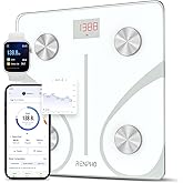 RENPHO Body Fat Scale, Smart Scale for Body Weight, BMI Digital Bathroom Weight Scale, Body Measurements with Smartphone App 