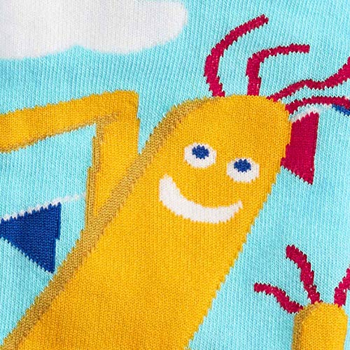 Sock-It-To-Me-Womens-Wavy-Arms-Guy-Knee-High-Socks