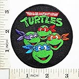 Teenage Mutant Ninja Turtles Cartoon Kid patch Logo Jacket T shirt Patch Sew Iron on Embroidered Symbol Badge Cloth Sign