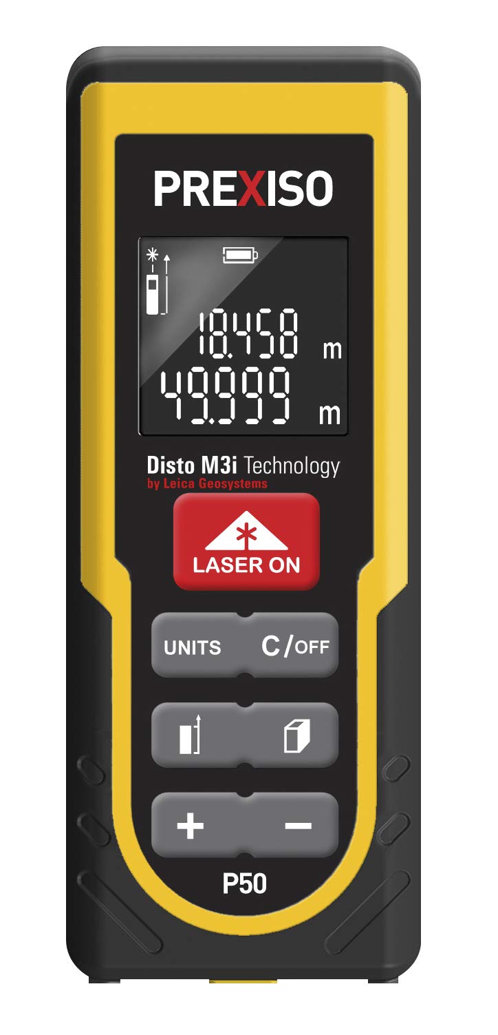 PREXISO 8250372 - Medidor láser de Hasta 50 m de alcance P50