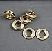 WellieSTR 5 Pieces 1.1 inch (28mm) Large Grommets Qulity Brass Big Eyelet Grommet Eyelet Screw for leathercraft Bag Wallet ect