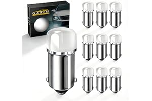 QasimLed Bayonet BA9 BA9S 53 57 1895 64111 T4W Super Stable and Bright Led Bulbs Exterior Marker Indicator Interior Reverse S