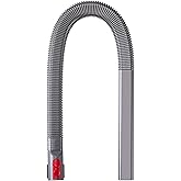 Dryer Vent Cleaner Kit, Hose Attachment for Dyson V7 V8 V10 V11 V12 V15 Cordless Vacuum, Flexible Crevice Tool for Corners & 