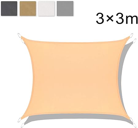 sonnensegel 3x3 wasserdicht