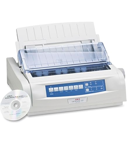 Stampante A Aghi OKI ML 3320 Usata - Dot Matrix Con Connessione LPT E USB - Foto 8