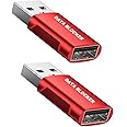 USB Data Blocker -Protect Against Juice Jacking,Hack Proof 100% Guaranteed, Protection from Illegal Downloading, Any Other USB Device Charging, Data Blocker, 2-Pack