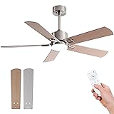 KENSID 42 Inch Ceiling Fans with Lights and Remote