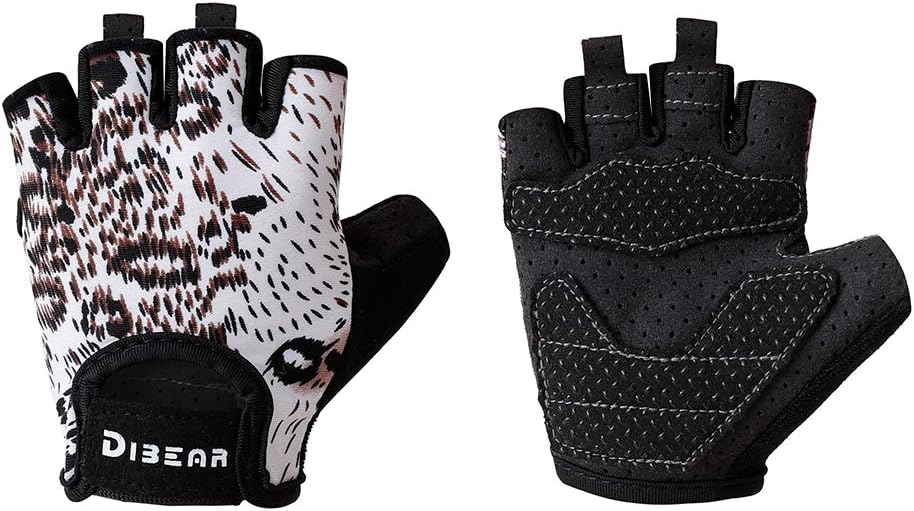 DIBEAR Cycling Gloves of Girls and Boys,Roller,Skating,Balance Cars and Outdoor Sports,Anti-Slip Silicone Can Fully Protect The Baby's Palm,Suitable for Boys and Girls 2-6 Years Old