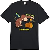 Curious George Spring Exploration Comfort Colors Adult Heavyweight T-Shirt