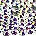 ACESTRASS Premium Sparkle Crystal Hotfix Rhinestone for DIY Clothing(Crystal Clear, 5mm, 720PCS / Pack)