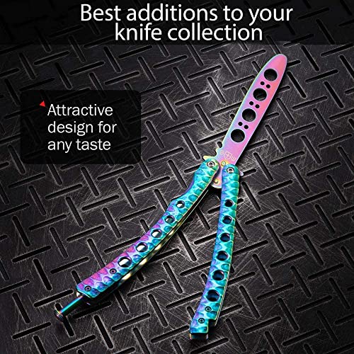 Butterfly Knife Trainer Balisong Trainer Practice Butterfly Knife