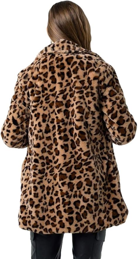 bernardo borg faux fur jacket