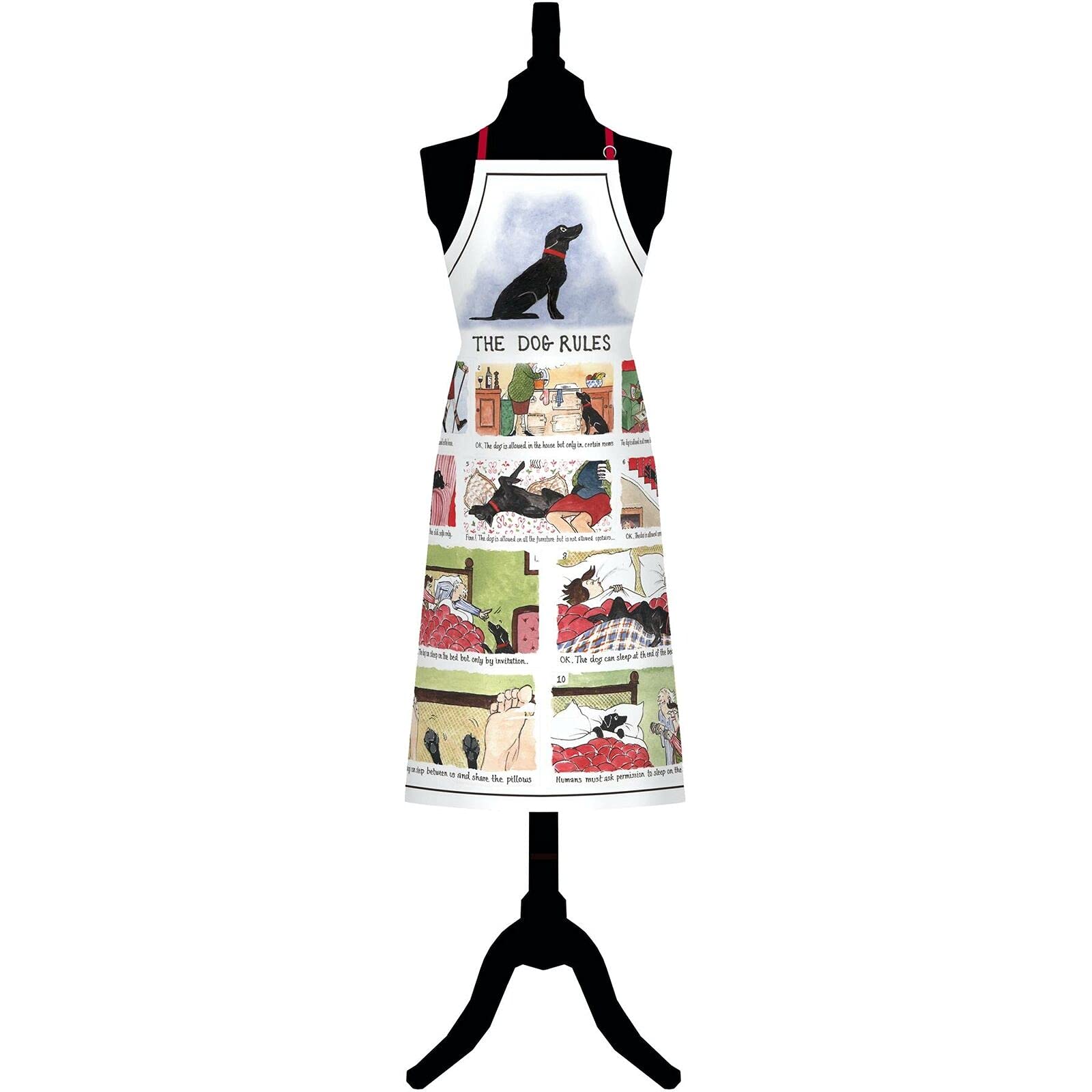 Samuel Lamont The Dog Rules Cotton Apron