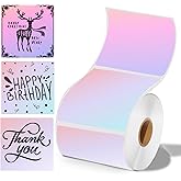 WONLABEL 2 inch Square Thermal Labels for T50M/M110/M108/M220/M260 Label Makers, 2 x 2 Self-Adhesive Stickers for 4X6 Thermal Printer Labels, Small Business Barcode & Packaging, 140 PCS/Roll