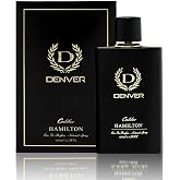 Denver Caliber Eau de Parfum for Men | Long-Lasting Mens Perfume Fragrance | Bold Citrus Top, Spicy Floral Heart and Warm Amber-Woody Base Notes for a Bold, Confident Appeal, 3.38 Fl Oz (100 ml)